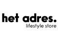 Klik hier voor kortingscode van Het Adres Webshop